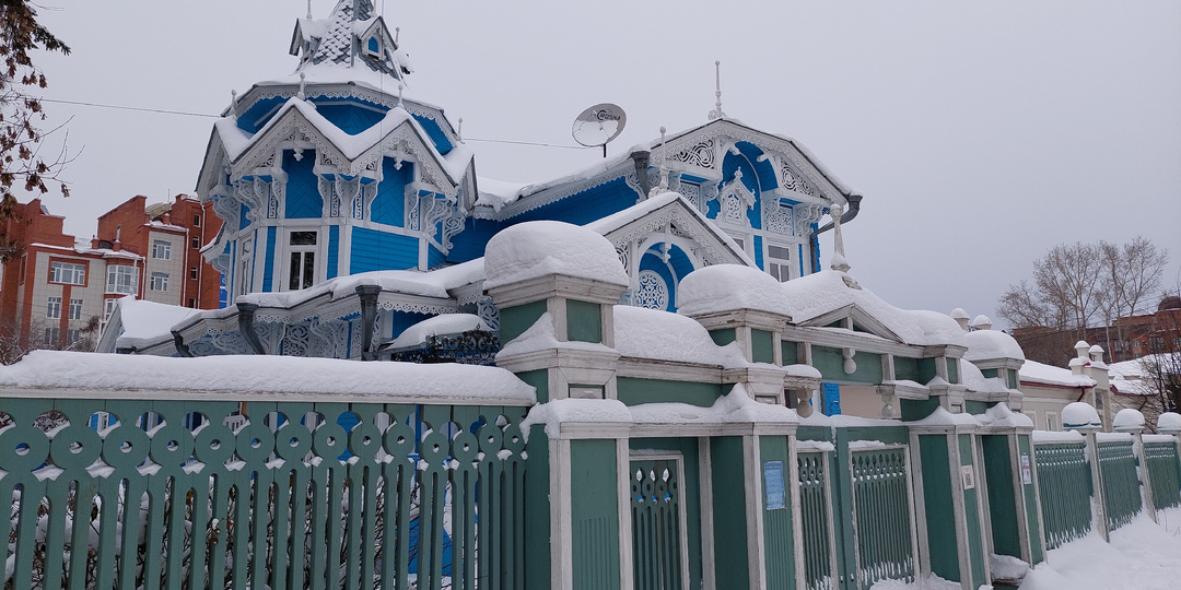 Томск, улица Красноармейская, что ни дом - то шедевр