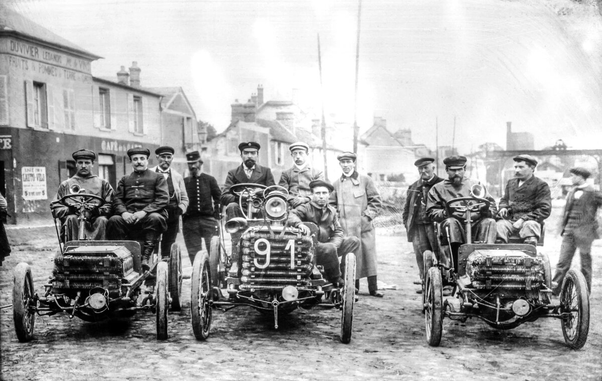 Автомобиль Франции 1910 год