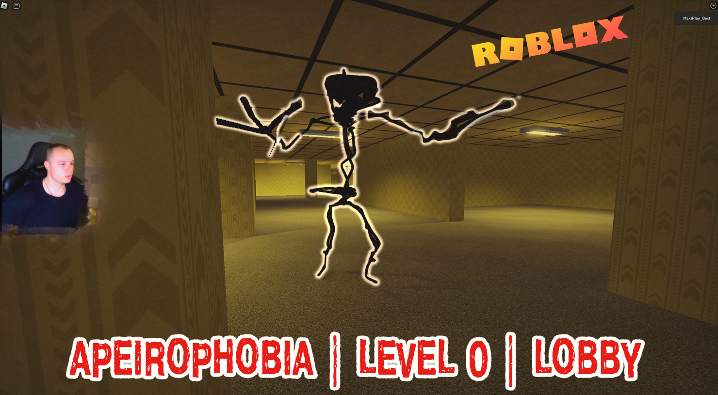 Roblox УЖАСЫ ➤ Apeirophobia HORROR ➤ Level 0 ➤ Lobby ➤ Прохождение игры  Роблокс - Апейрофобия Хоррор