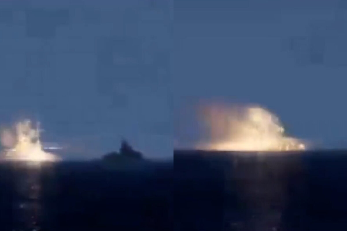 Фото пораженных кораблей НАТО. Фото из открытых источников сети Интернет