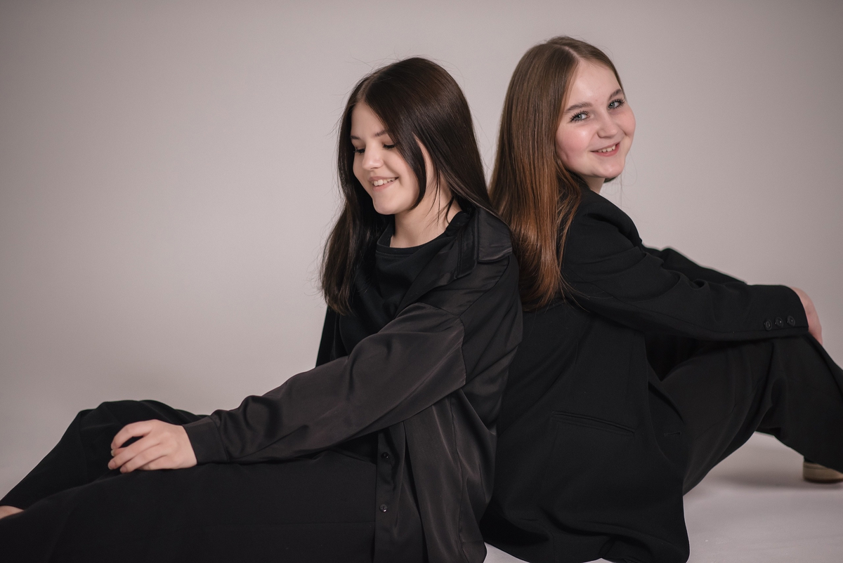 фотосессия для двоих в студии.