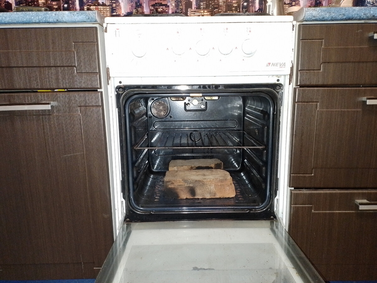 Духовка газовой плиты
