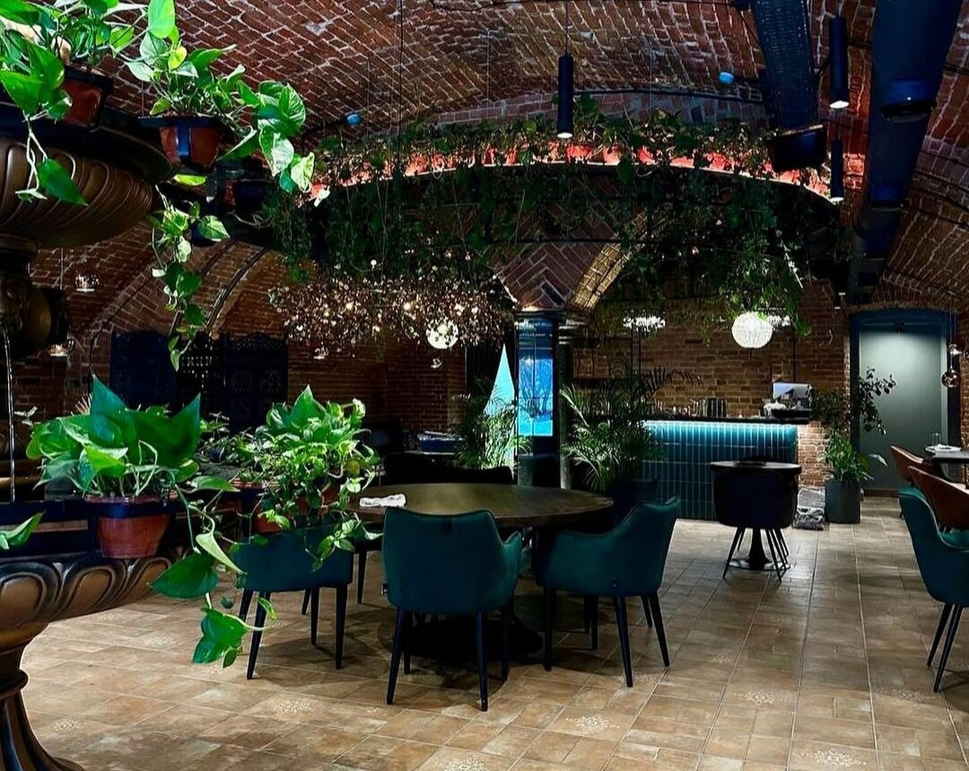 Дизайн нового пензенского ресторана "Сад"🍀