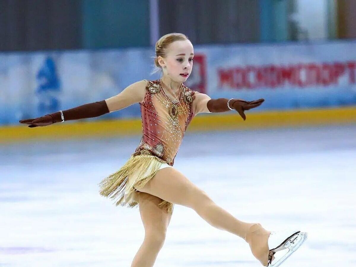    Российская фигуристка Алиса Двоеглазова© официальная страница Tutberidze Team ВКонтакте