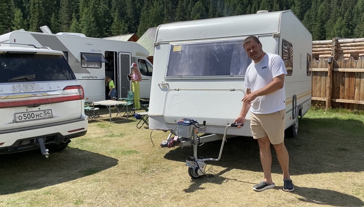 Тест мувера Eco Transporter на Горном Алтае, Акташ