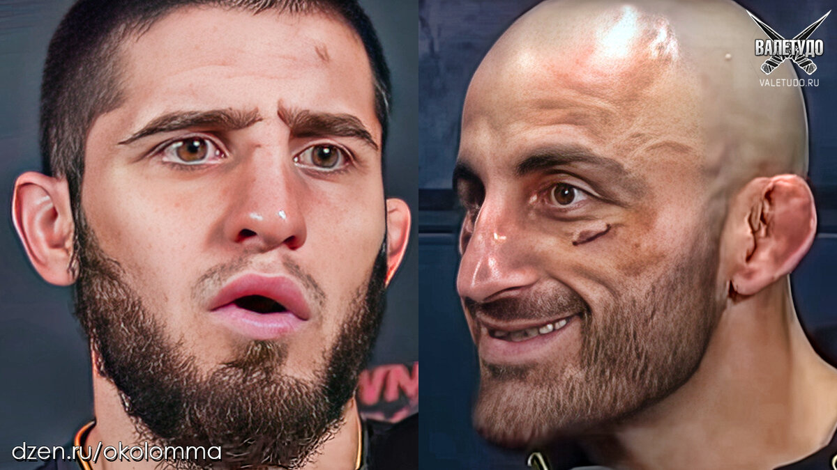 Ислам Махачев и Александр Волкановски | valetudo.ru 