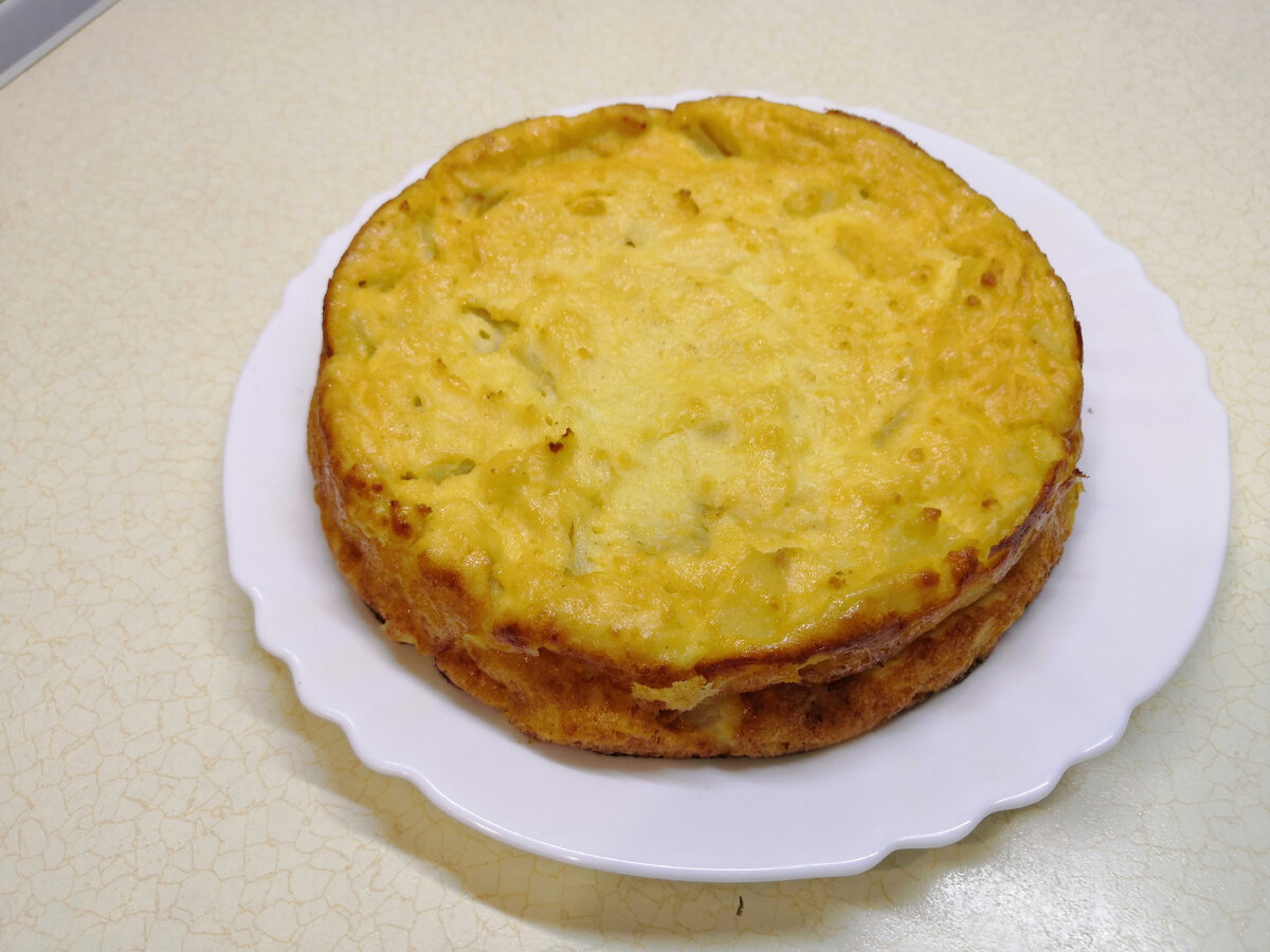 ПП пирог с кабачком