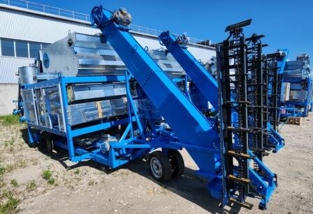 Зерноочистительный самопередвижной комплекс ЗСК-70 