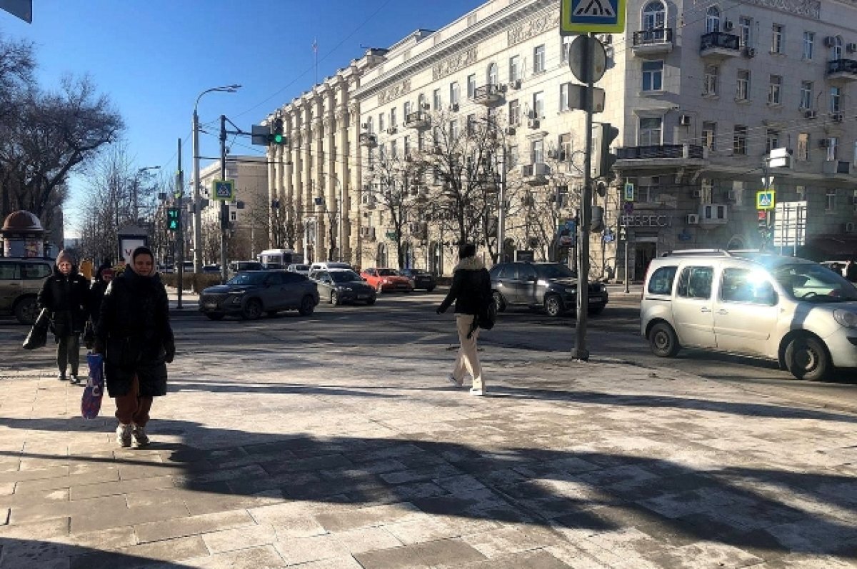    В Ростове в четверг 8 февраля будет тепло и дождливо