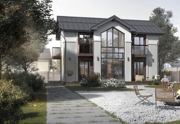 Фото из сети интернет. Коттедж в Ленинградской области