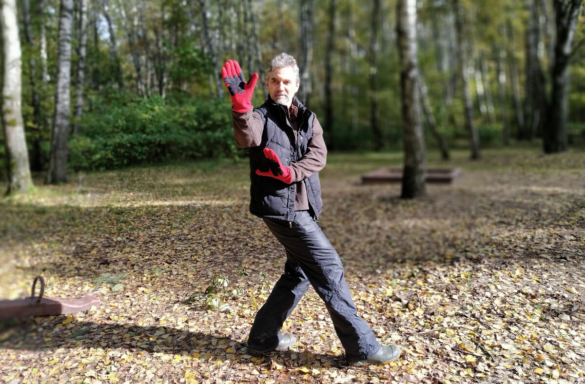 Ладонь толкающая жернов. Багуачжан Лян