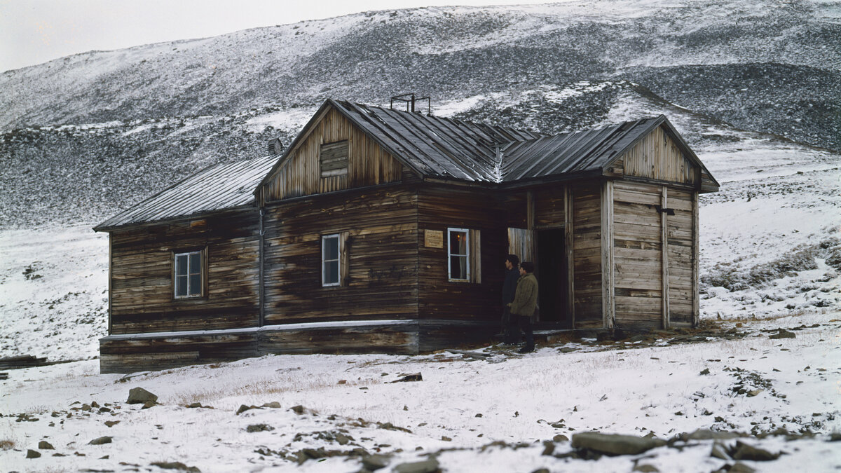 Дом Русанова на острове Шпицберген