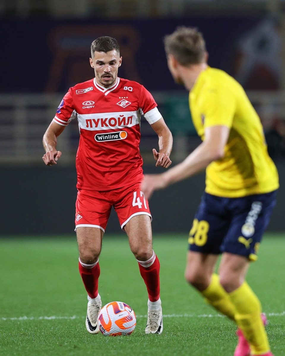 Роман Зобнин - полузащитник и вице-капитан московского "Спартака"