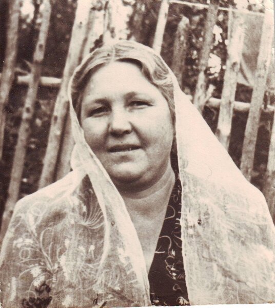 Бабушка. 1957 год. Из архива автора.