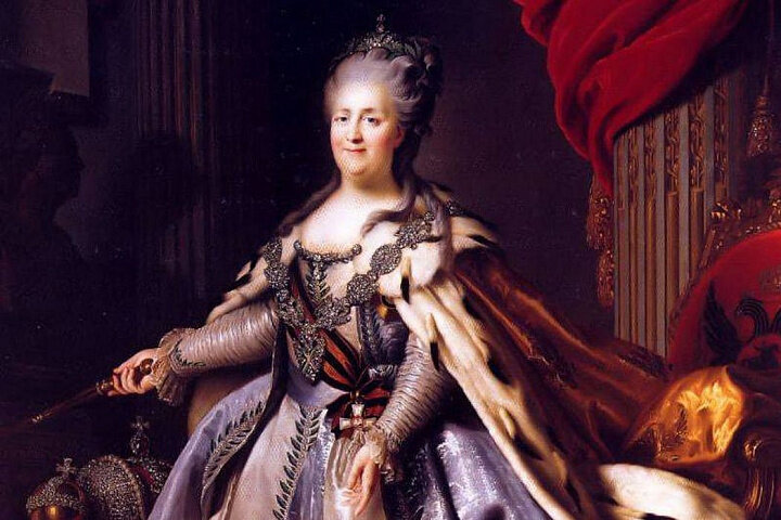 Екатерина Вторая 
Изображение с сайта администрации Краснодара