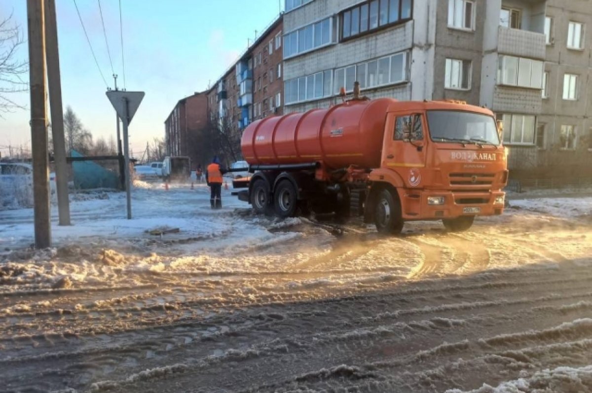    22 здания остались без холодной воды из-за коммунальной аварии в Иркутске