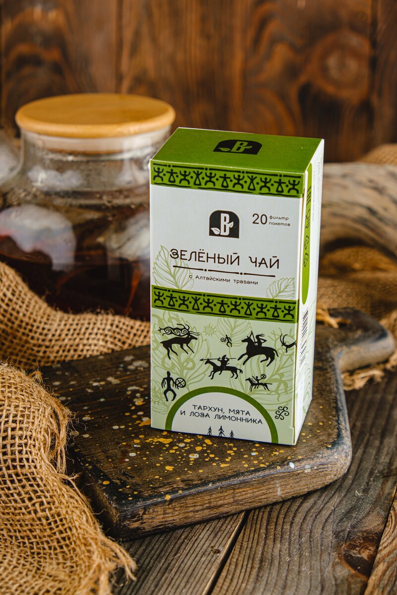 ТД Вектор чай зеленый