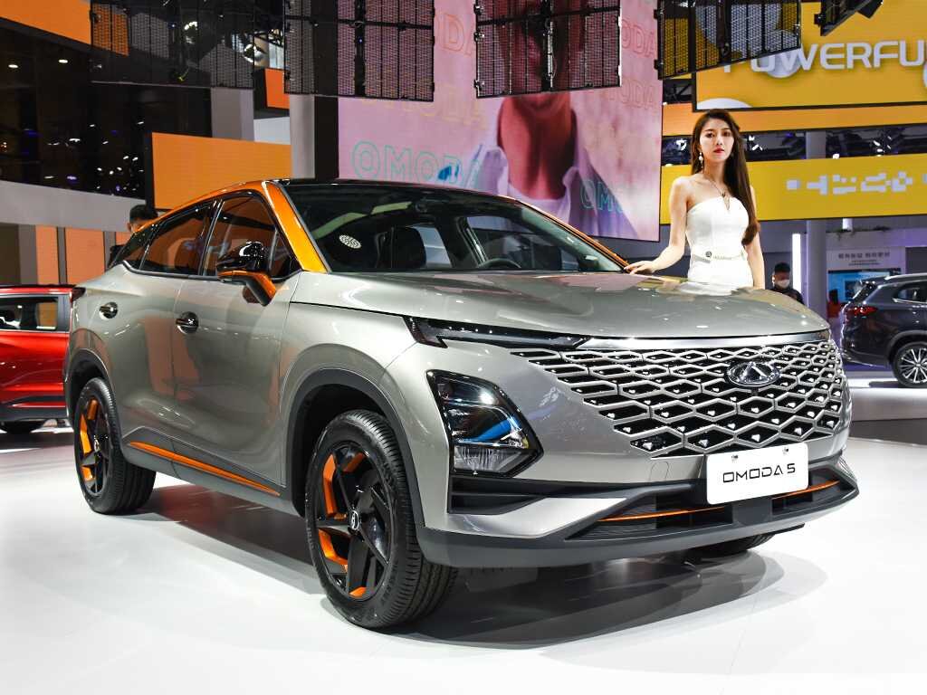 Автомобили китая 2023. Chery Omoda 5. Chery Omoda 2022. Chery Omoda 5 2022. Omoda c5 2022.