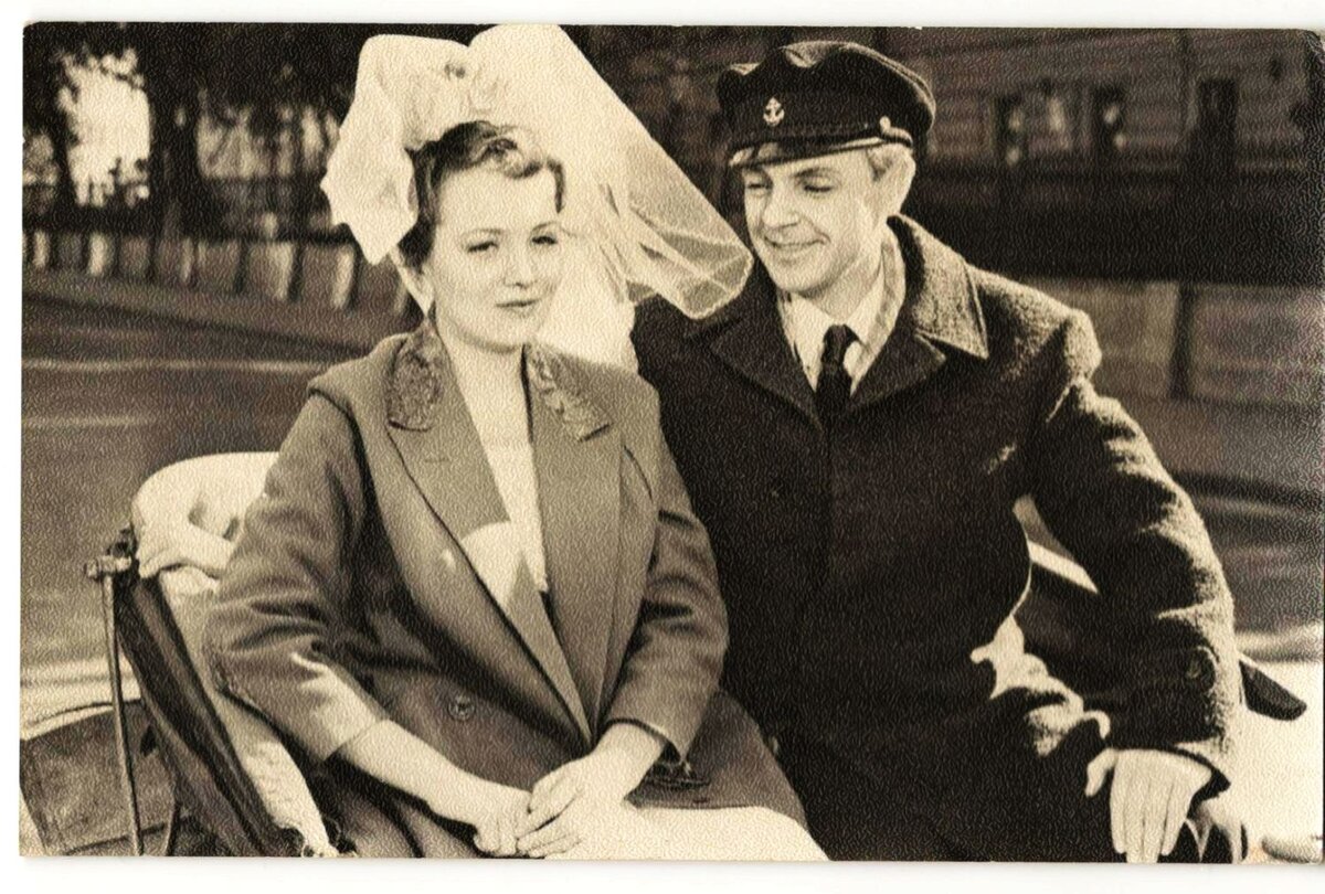 Кирилл Лавров с супругой Валентиной