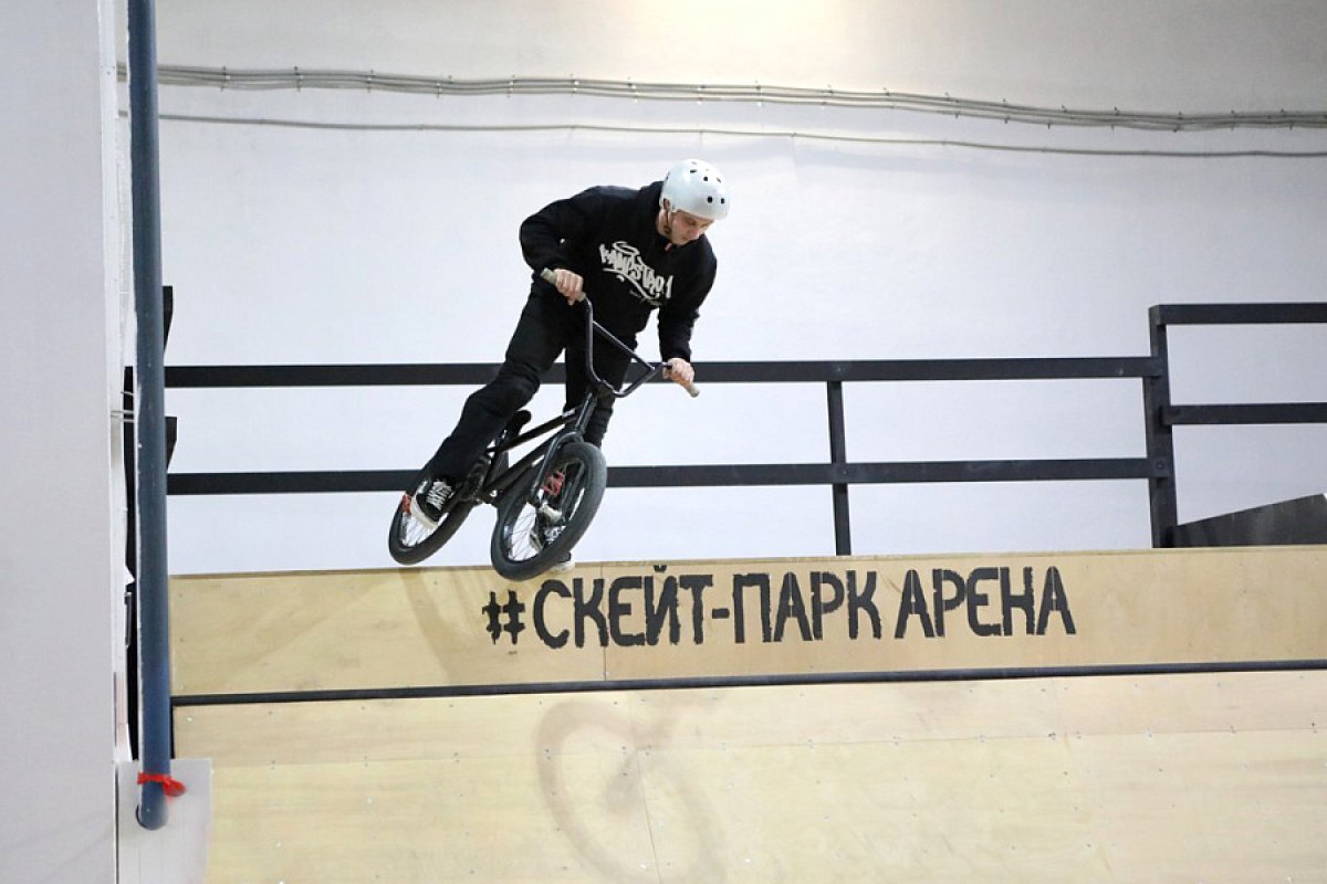    На «Волгоград Арене» открылся первый в регионе крытый скейт-парк