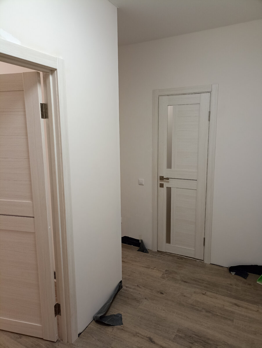 Установленные двери