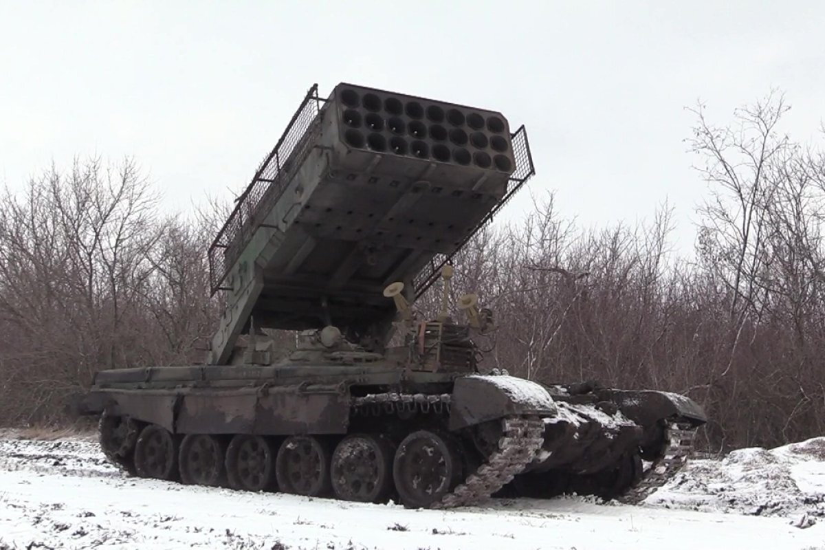   Экипажи «Солнцепеков» уничтожили укрытия украинских военных под Купянском