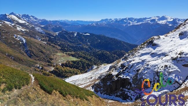 Панорама с хребта Аибга, фото из личного архива