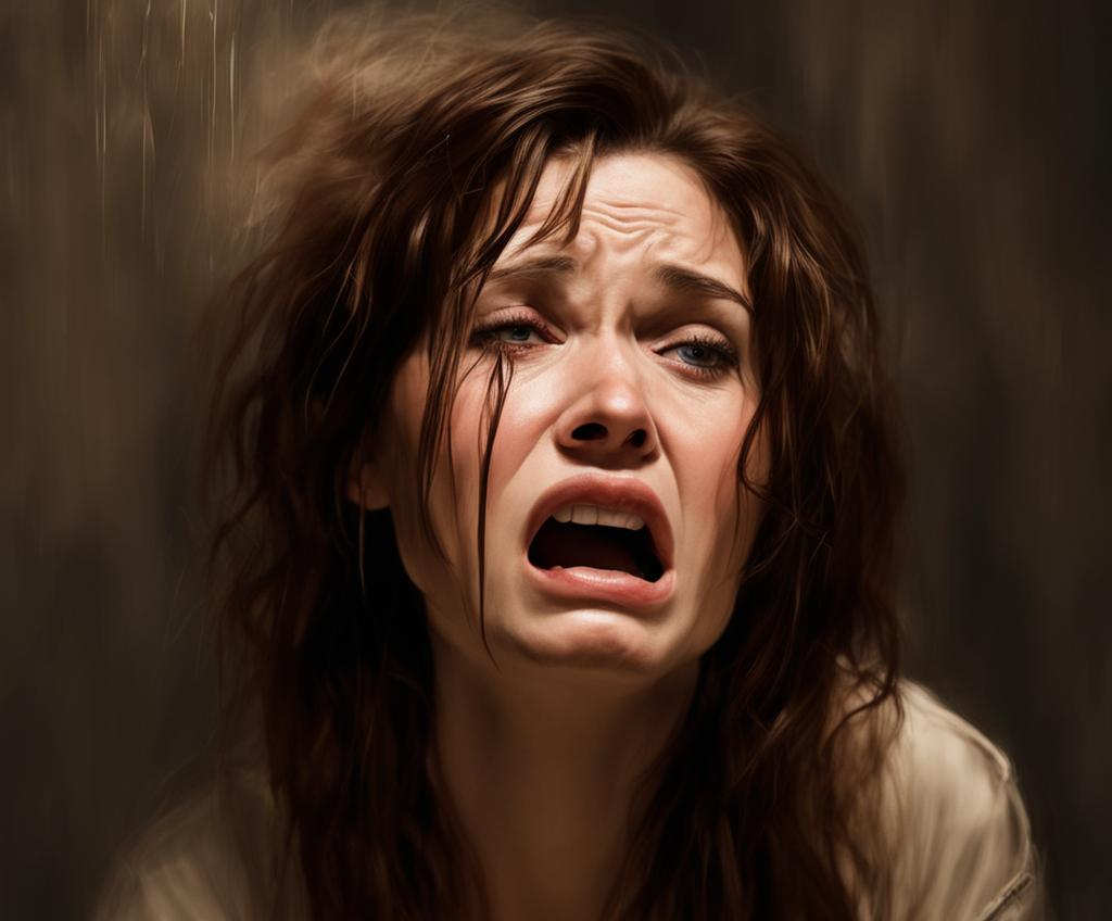 Расстроенная Вера