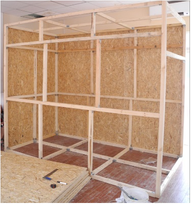 Самодельная камера хранения.