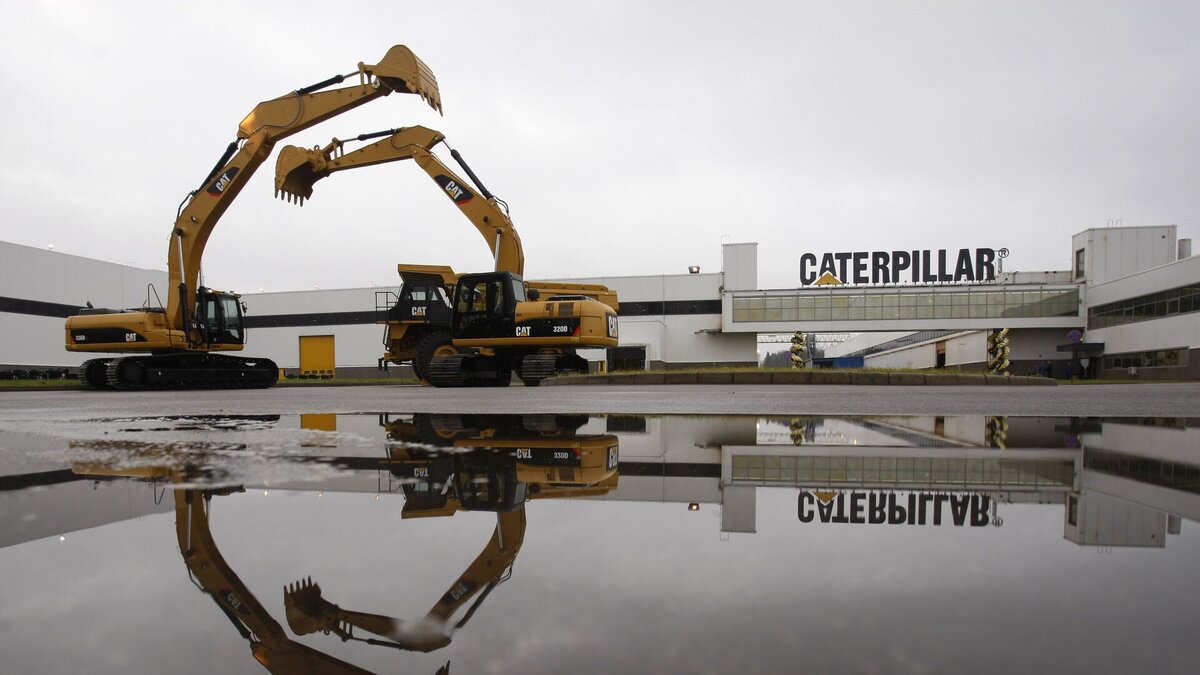 Завод Caterpillar в Тосно Ленинградской области