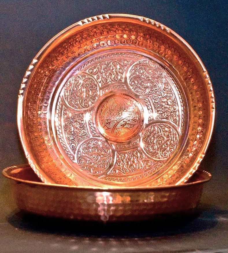 Изменённое фото из интернета.  Медный Хамам таши.