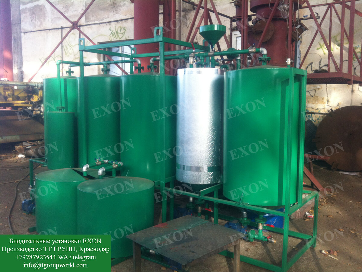 Биодизельная установка EXON-50