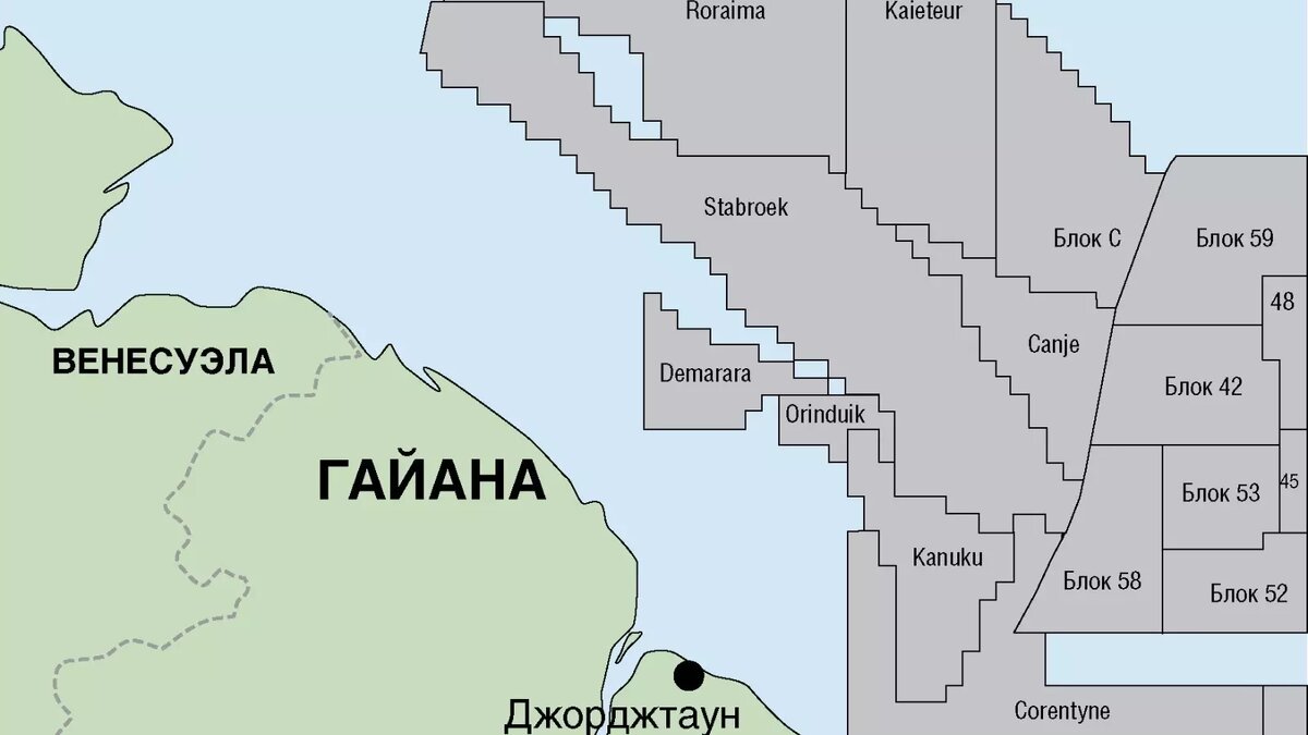     Нефтяной гигант ExxonMobil планирует увеличить добычу нефти на шельфе Эссекибо, что не нравится властям соседней Венесуэлы