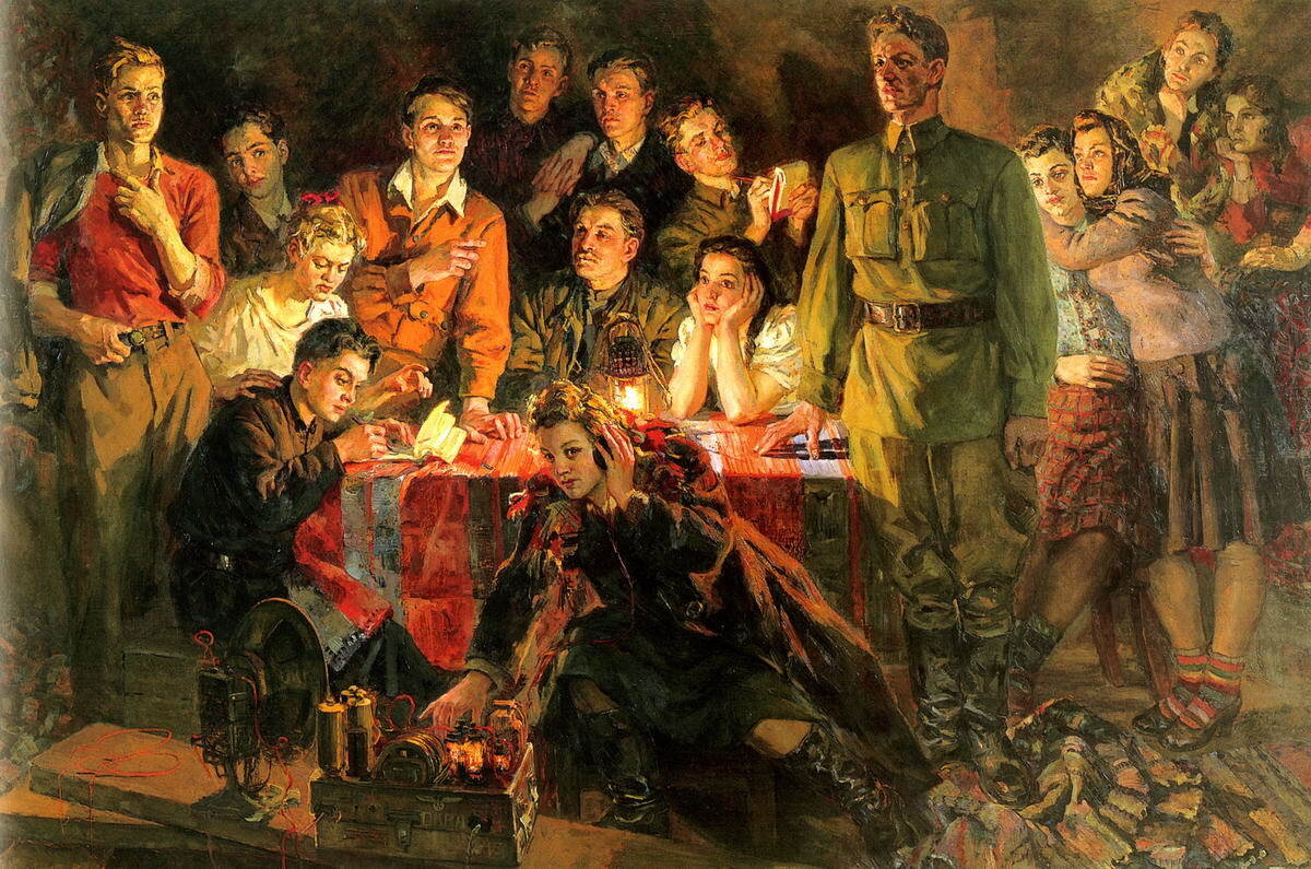     Павел Петрович Соколов-Скаля «Краснодонцы», 1948 год / Государственный Русский музей