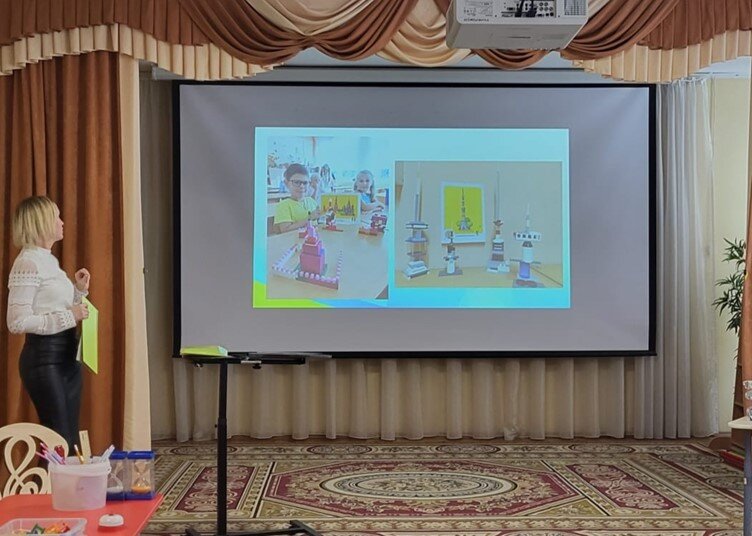 Выступление Марии Андреевной Рябининой, воспитателя ДО «Сказка» 