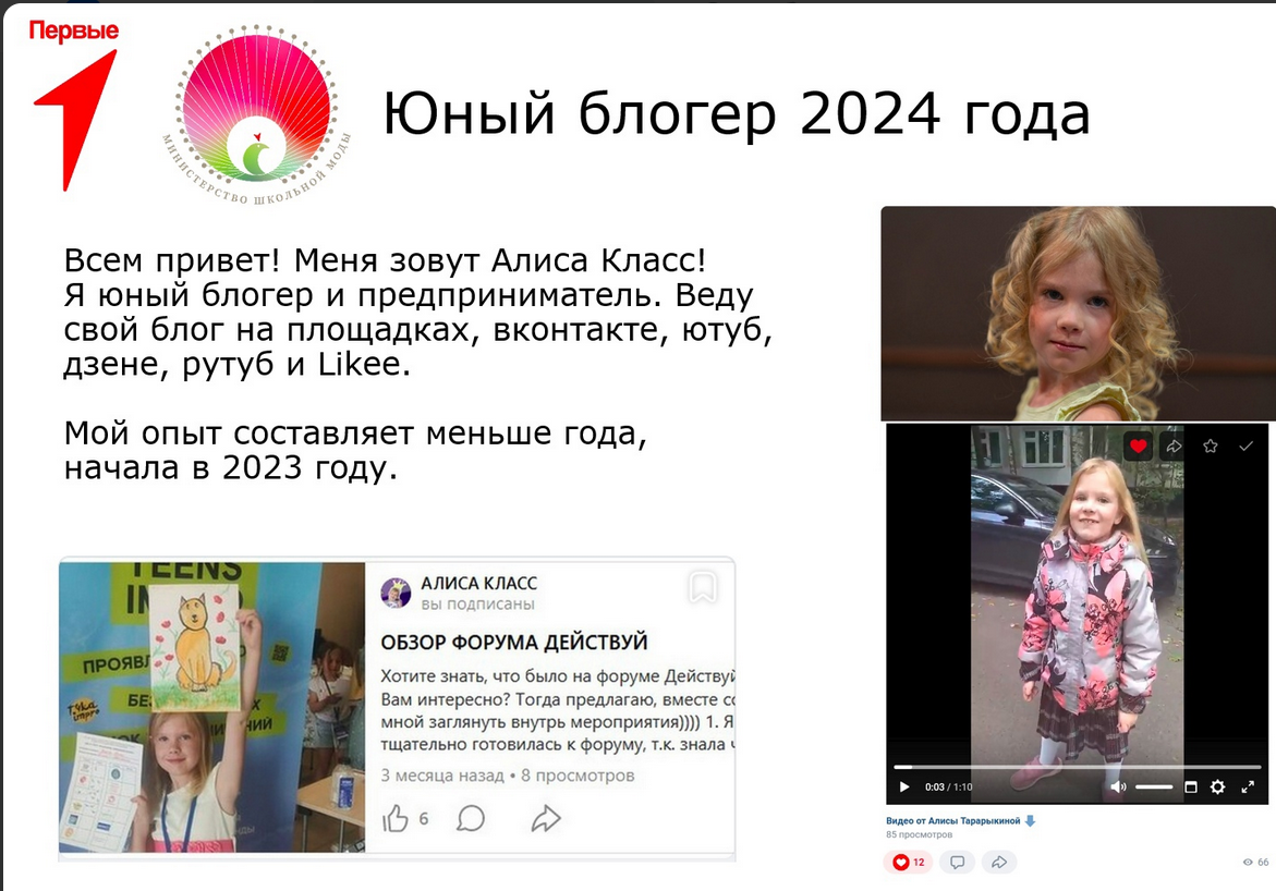 Кто такая Алиса Класс