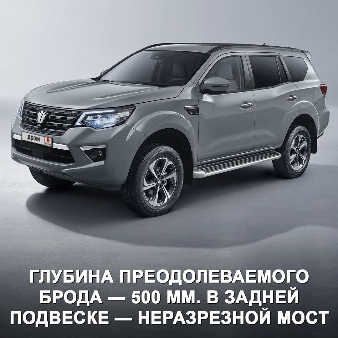 На российский рынок выходит рамный внедорожник от Nissan с турбомотором  Mitsubishi и классическим автоматом ZF | Дром | Дзен