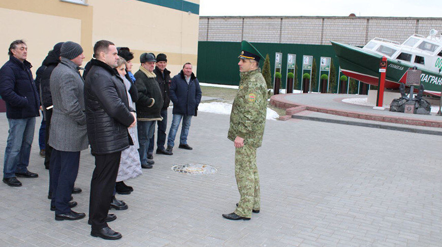    Фото Гомельской пограничной группы