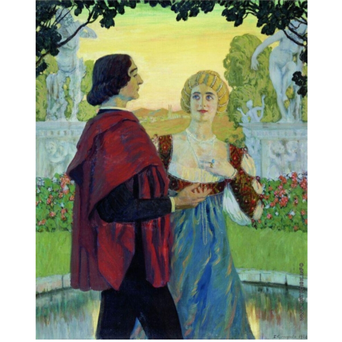 Б.М. Кустодиев Поэзия