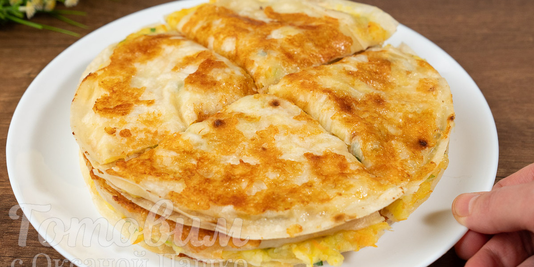 2 КАРТОШКИ - Сытный ужин! Простые Лепешки с картошкой в лаваше без духовки!