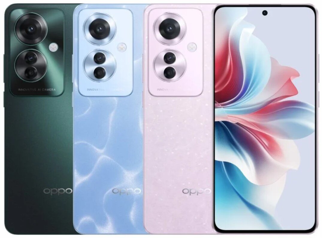 Новый OPPO Reno 11F 5G: OLED-экран 120 Гц, камера на 64 Мп и защита IP65 |  4pda.to | Дзен