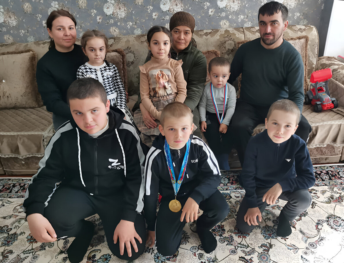 В семье Бабоевых чтят и уважают народные традиции. Фото автора.