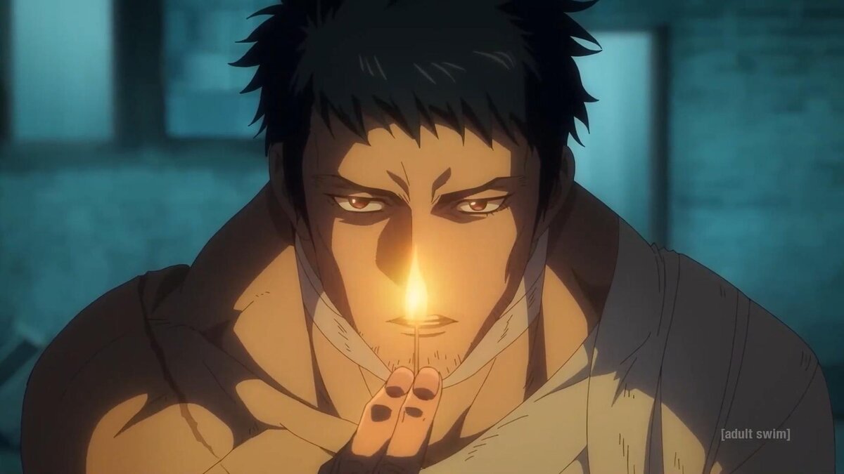     Кадр из аниме-сериала «Ниндзя Камуи»