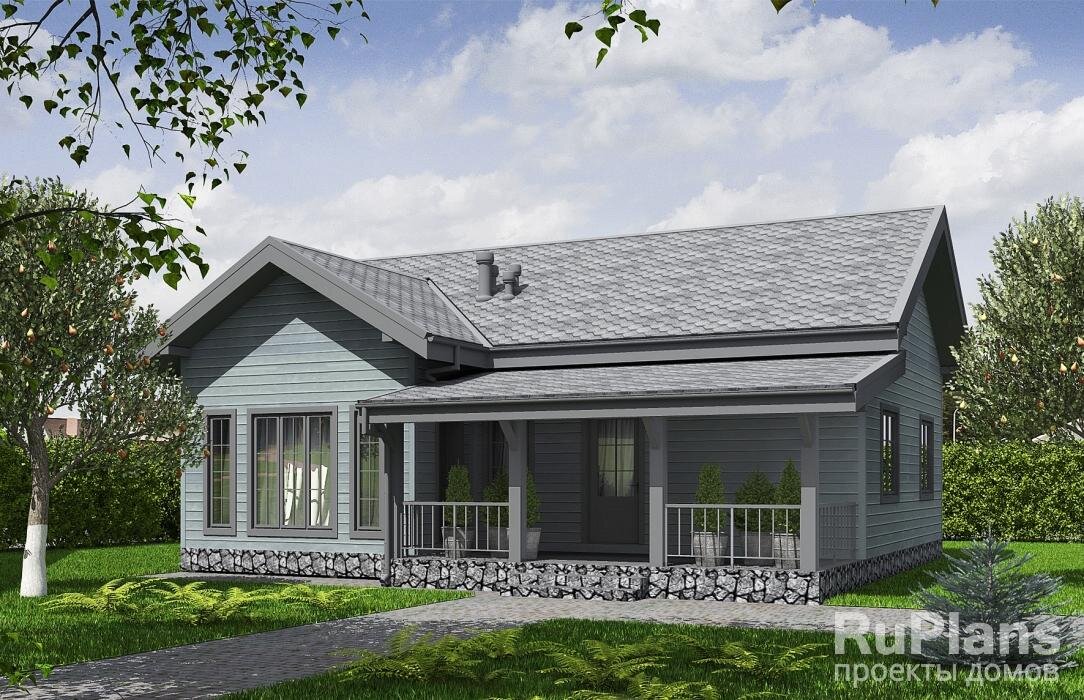 Общая площадь  90,4 кв.м Жилая площадь  62,5 кв.м
Размеры дома  11,6 x 12 м
Высота здания  6,6 м
Количество комнат  4
Количество спален  3
Отделка  деревянный планкен
Материал стен  каркас
Фундамент  свайный
Перекрытия  балки