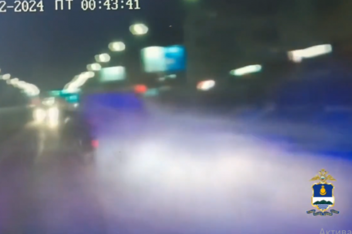    Пьяный лихач устроил гонки с экипажем ГИБДД в Улан-Удэ