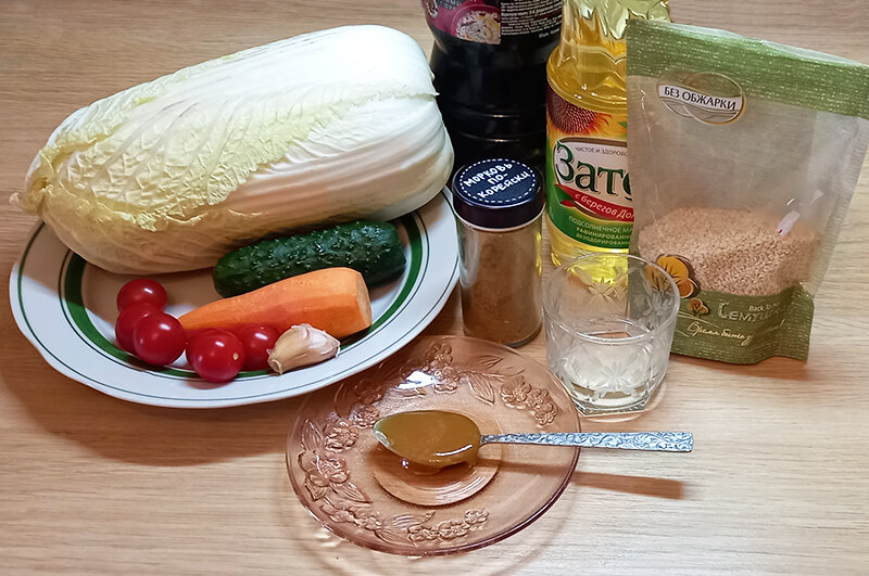 Необходимые продукты для салата