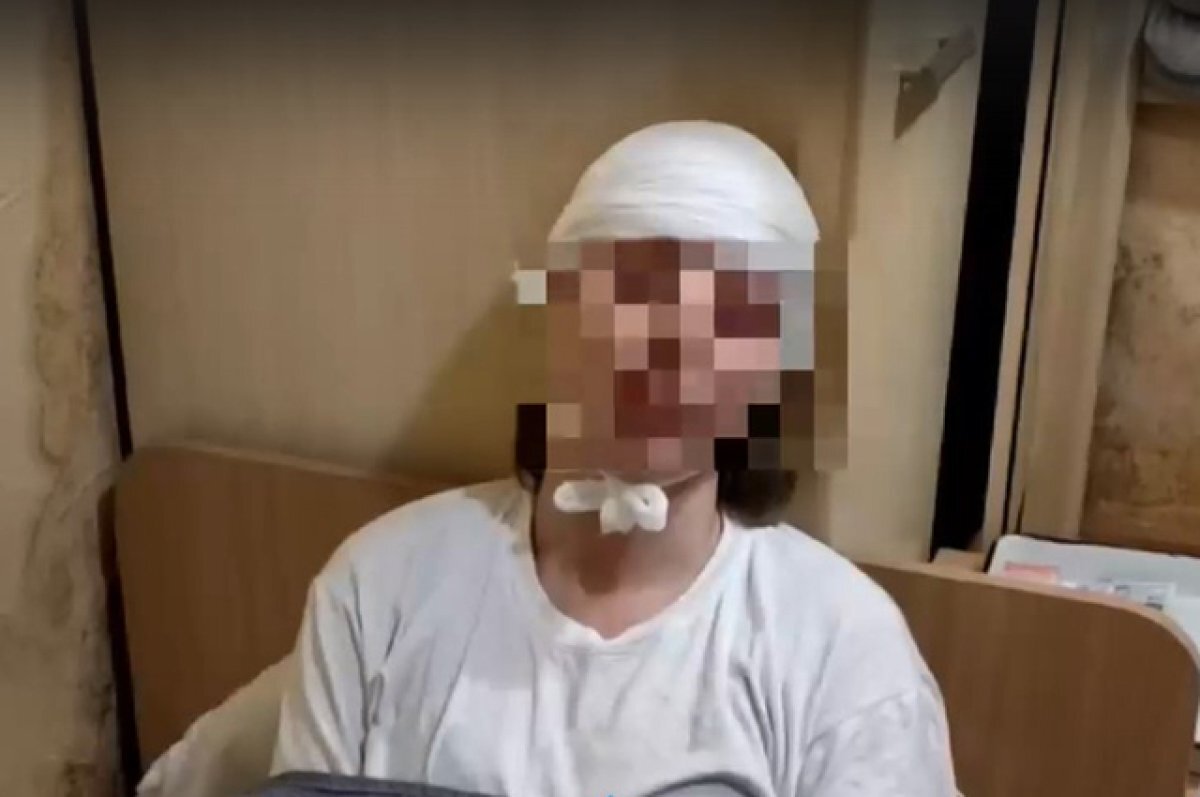    Раненая ВСУшница.