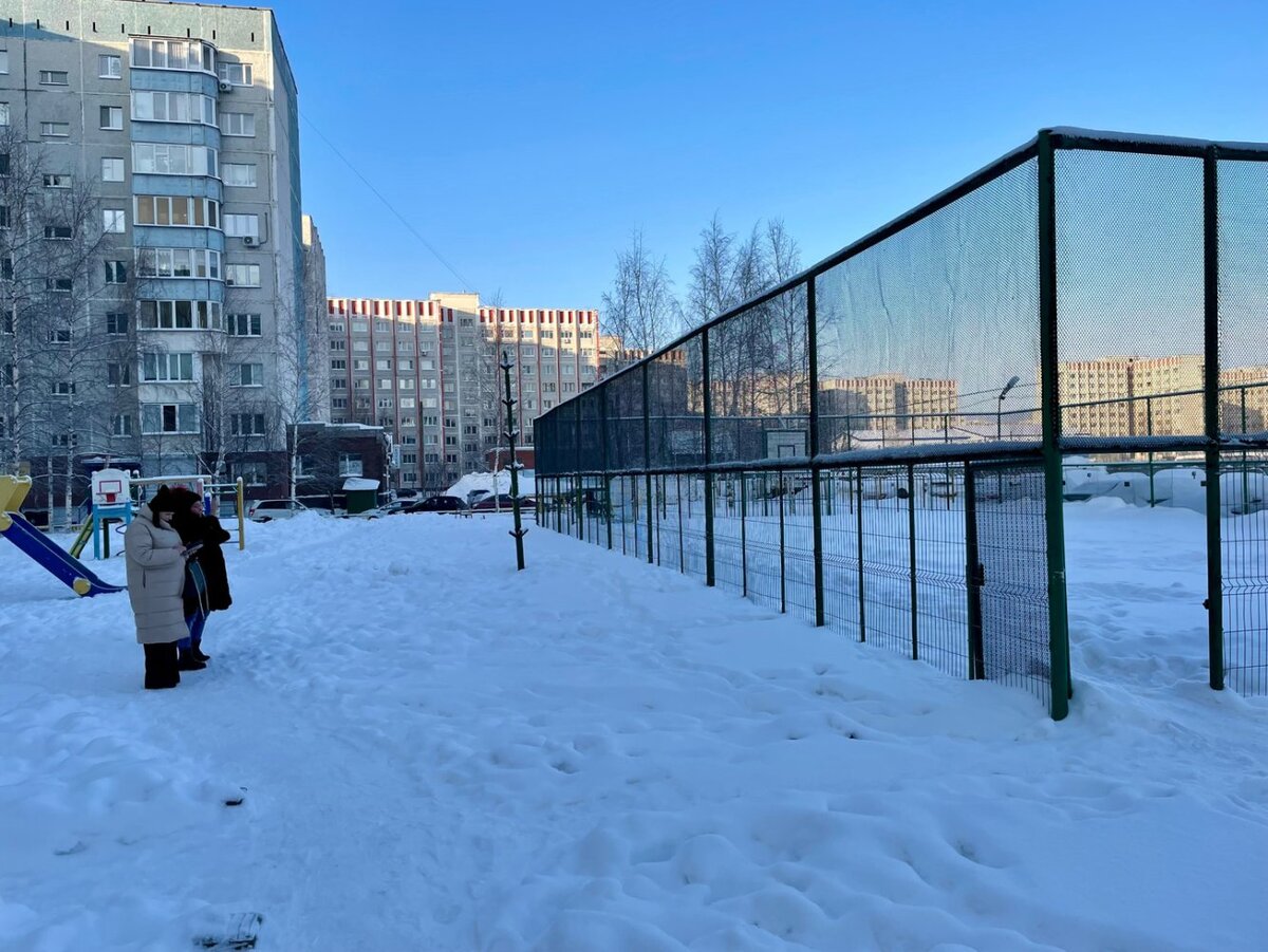    В Сургуте обновят две придомовые спортивные площадки