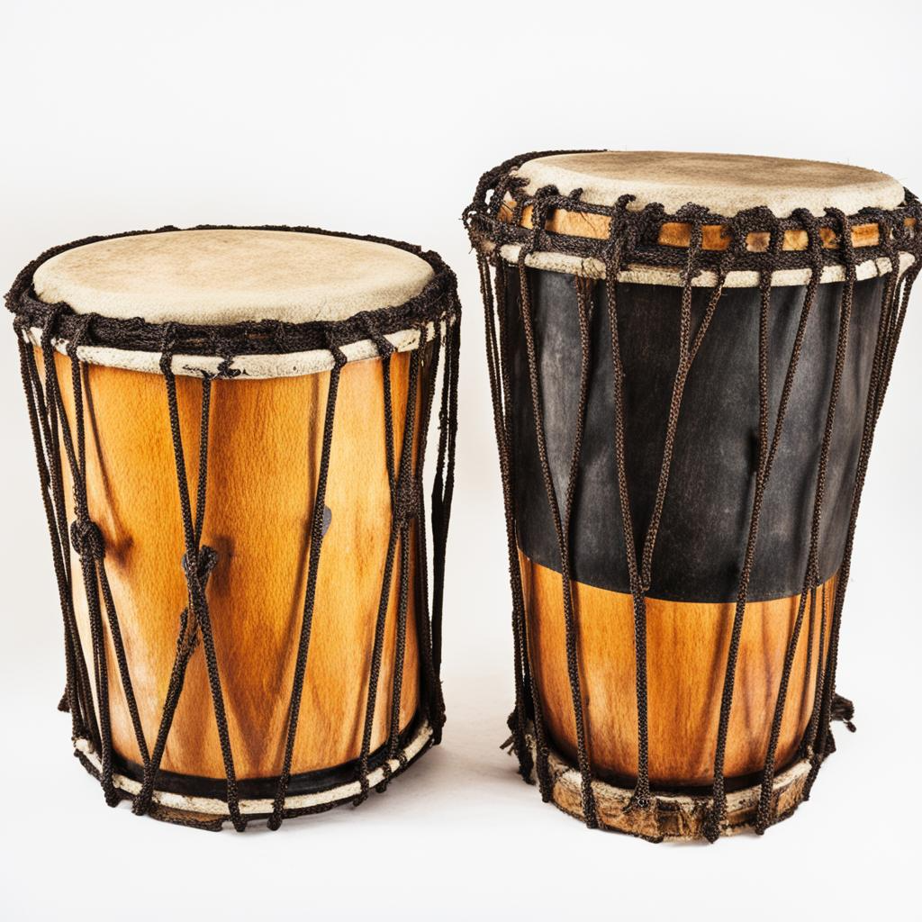 Внешний вид джембе. Генерация нейросети.