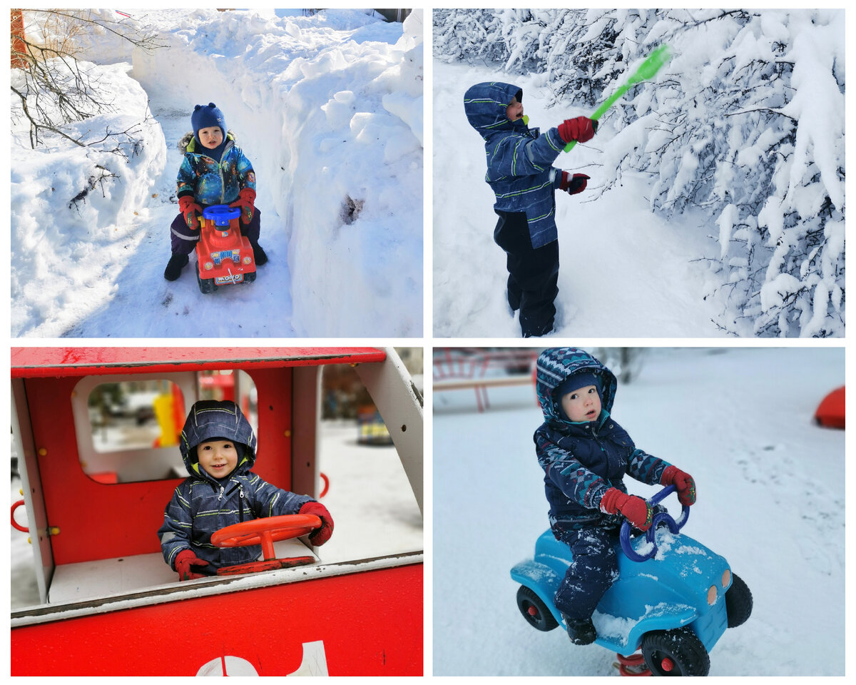 Справедливости ради скажу, что Леон не сильно грустил от прогулок в одиночку, в догонялки можно и с мамой поиграть 🙈